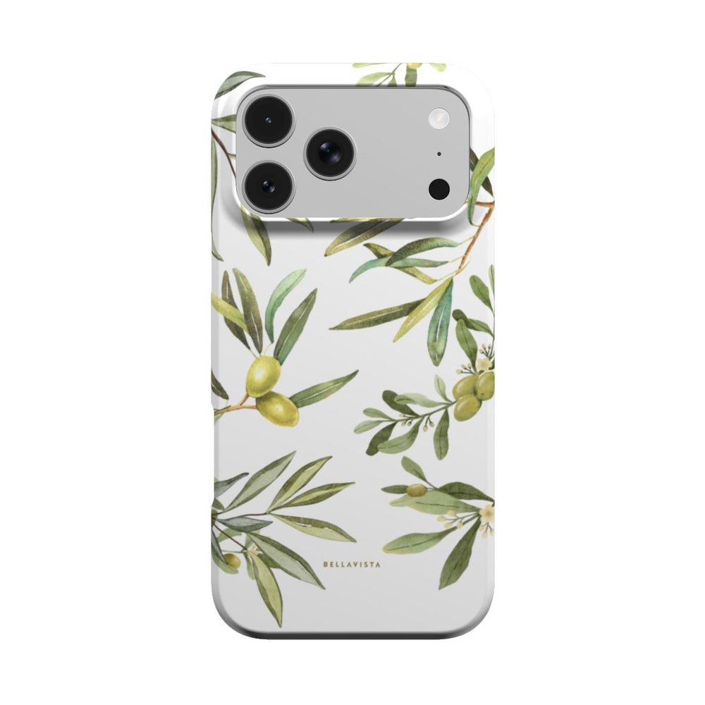 Oliva phone case on iPhone 18 Pro