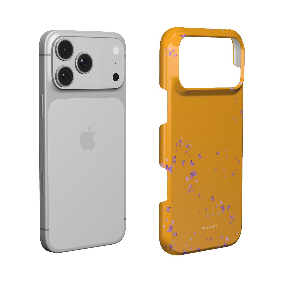 Farfalle al Sole Snap phone case layers