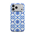 Maiolica Blu Tough phone case