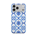 Maiolica Blu Snap phone case