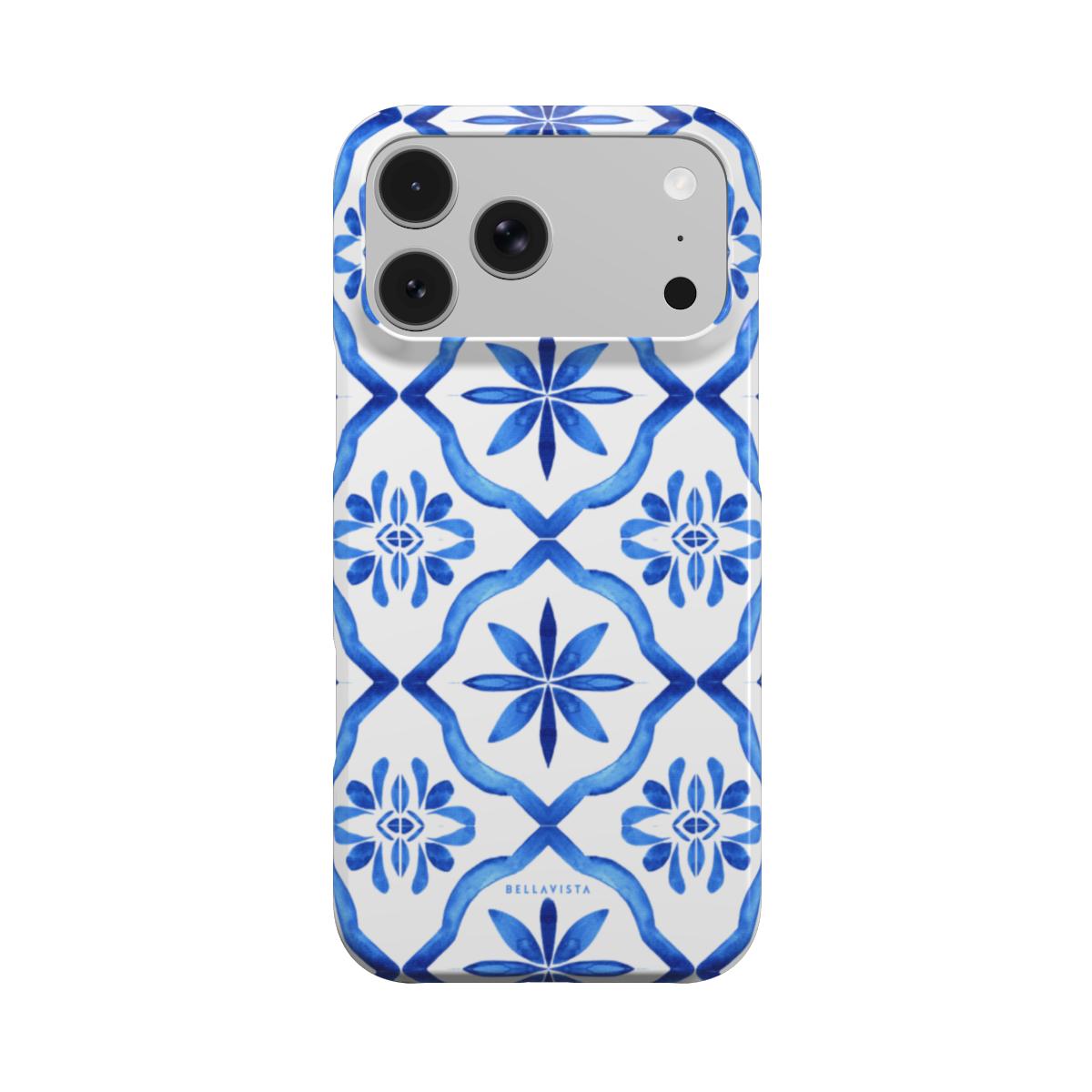 Maiolica Blu Snap phone case