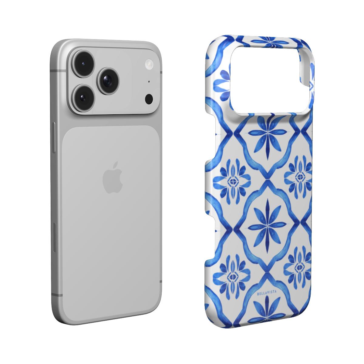 Maiolica Blu Snap phone case