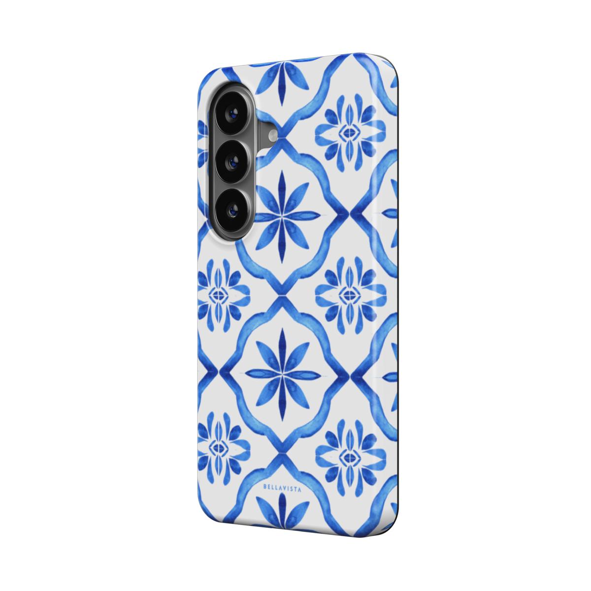 Maiolica Blu Magnetic Tough phone case