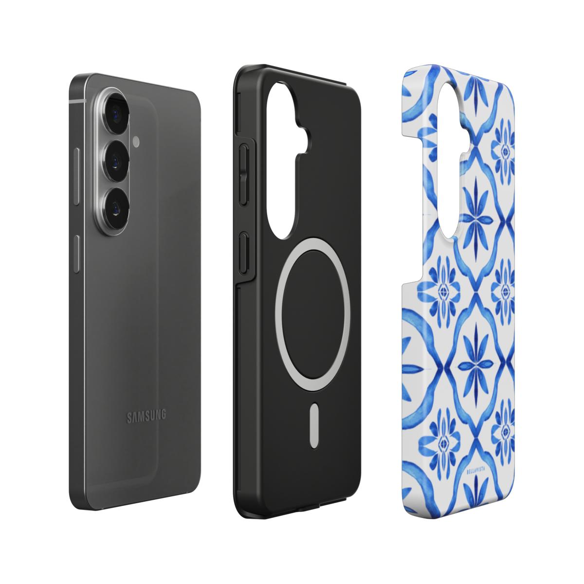 Maiolica Blu Magnetic Tough phone case