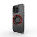 Ring holder on phone, angled