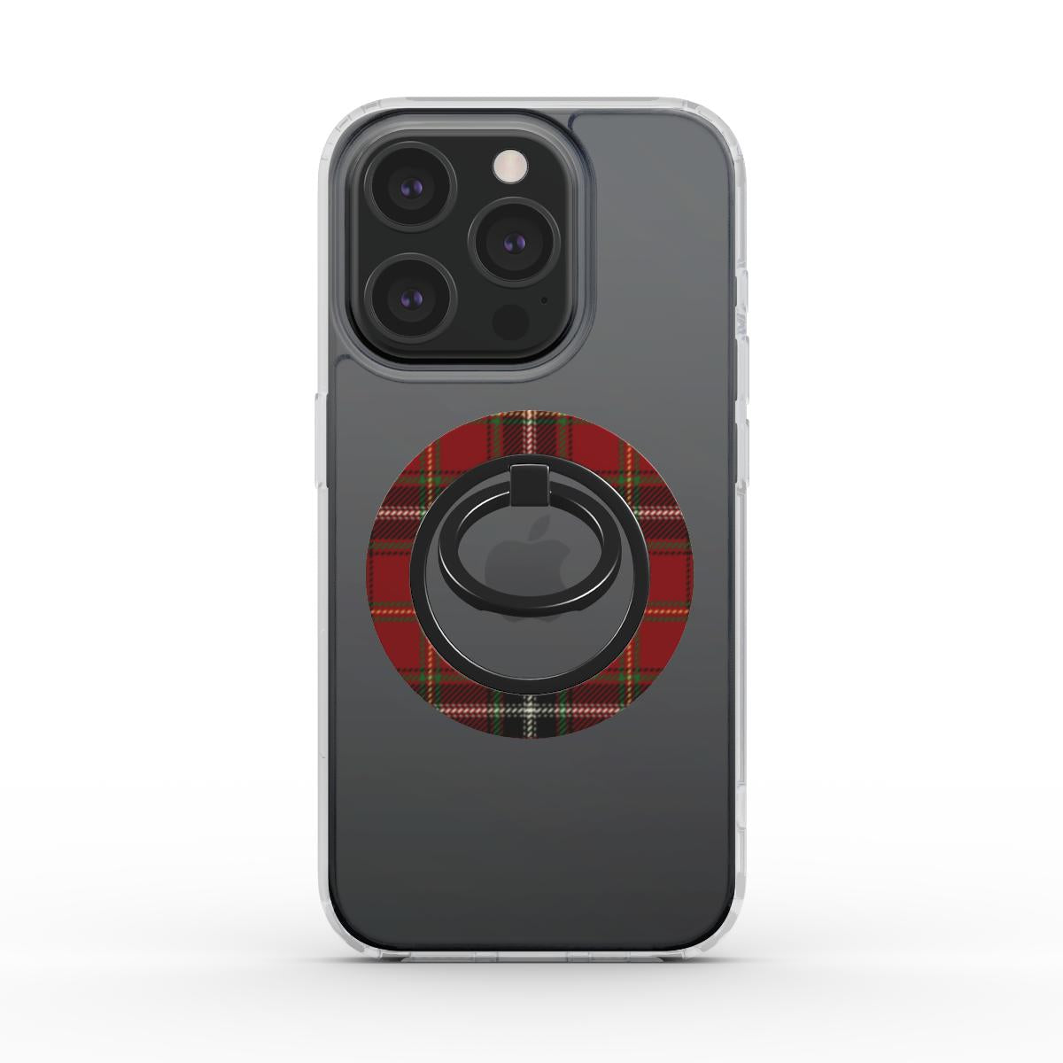 Ring holder on phone