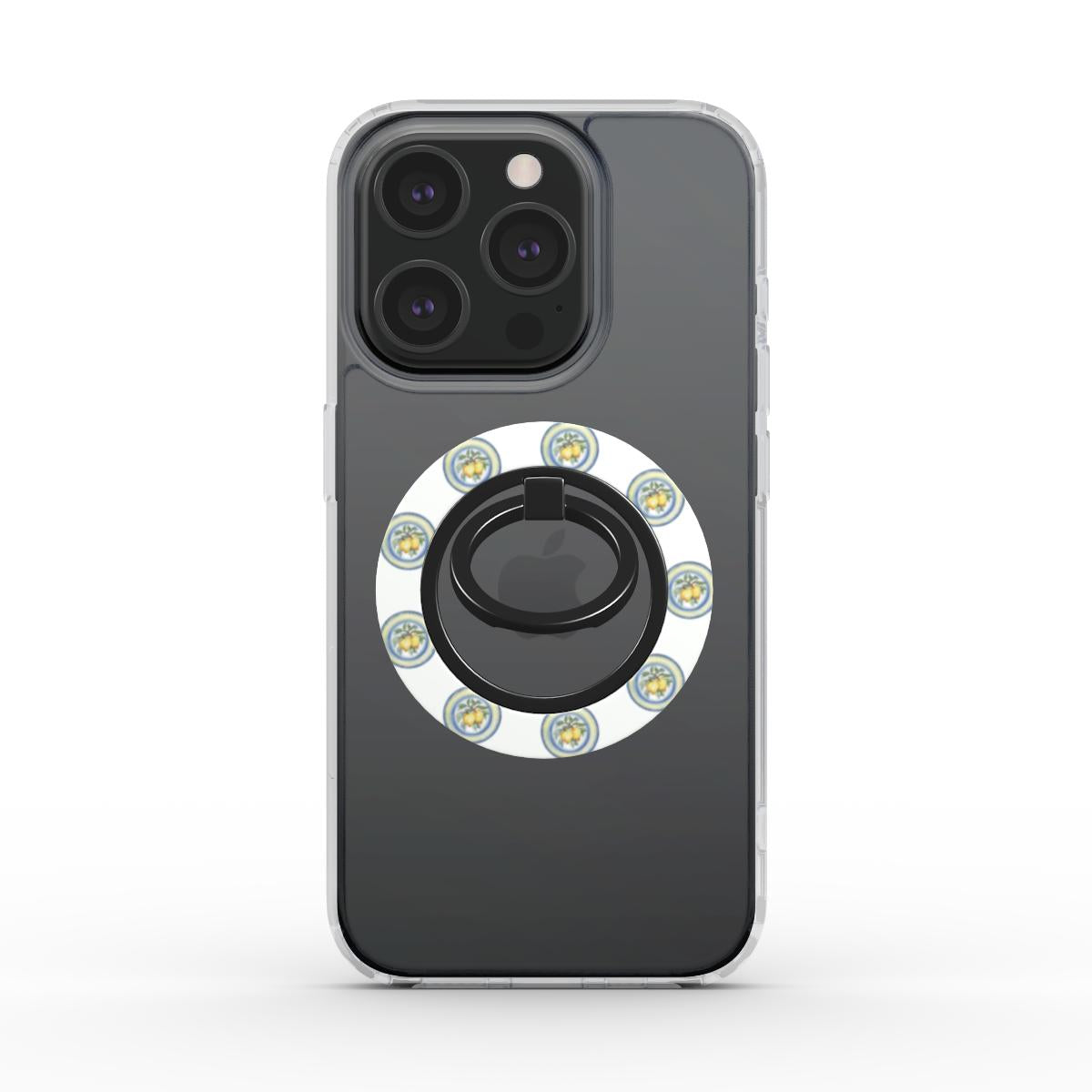 Ring holder on phone