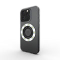 Ring holder on phone, angled