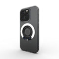 Ring holder on phone, angled