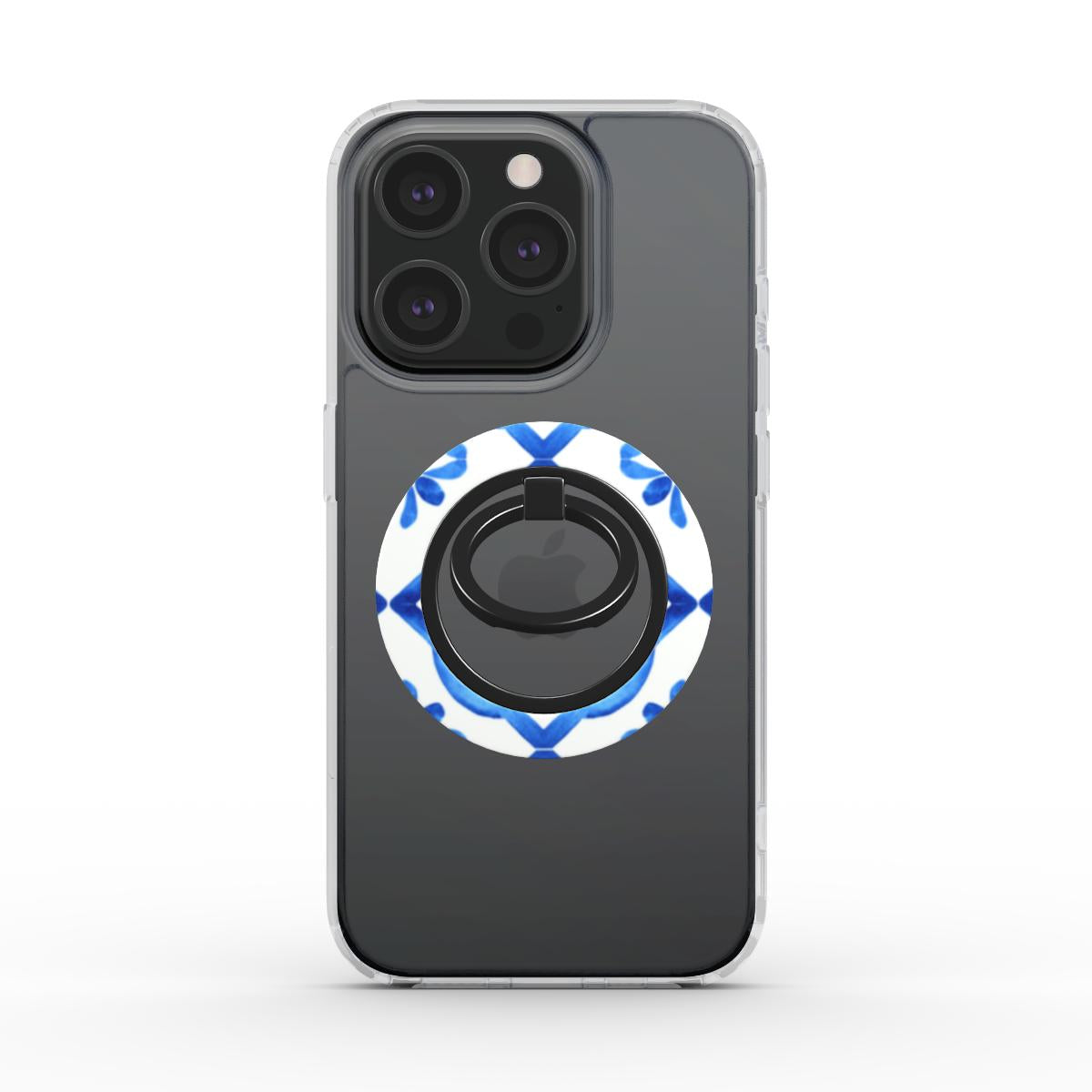 Ring holder on phone