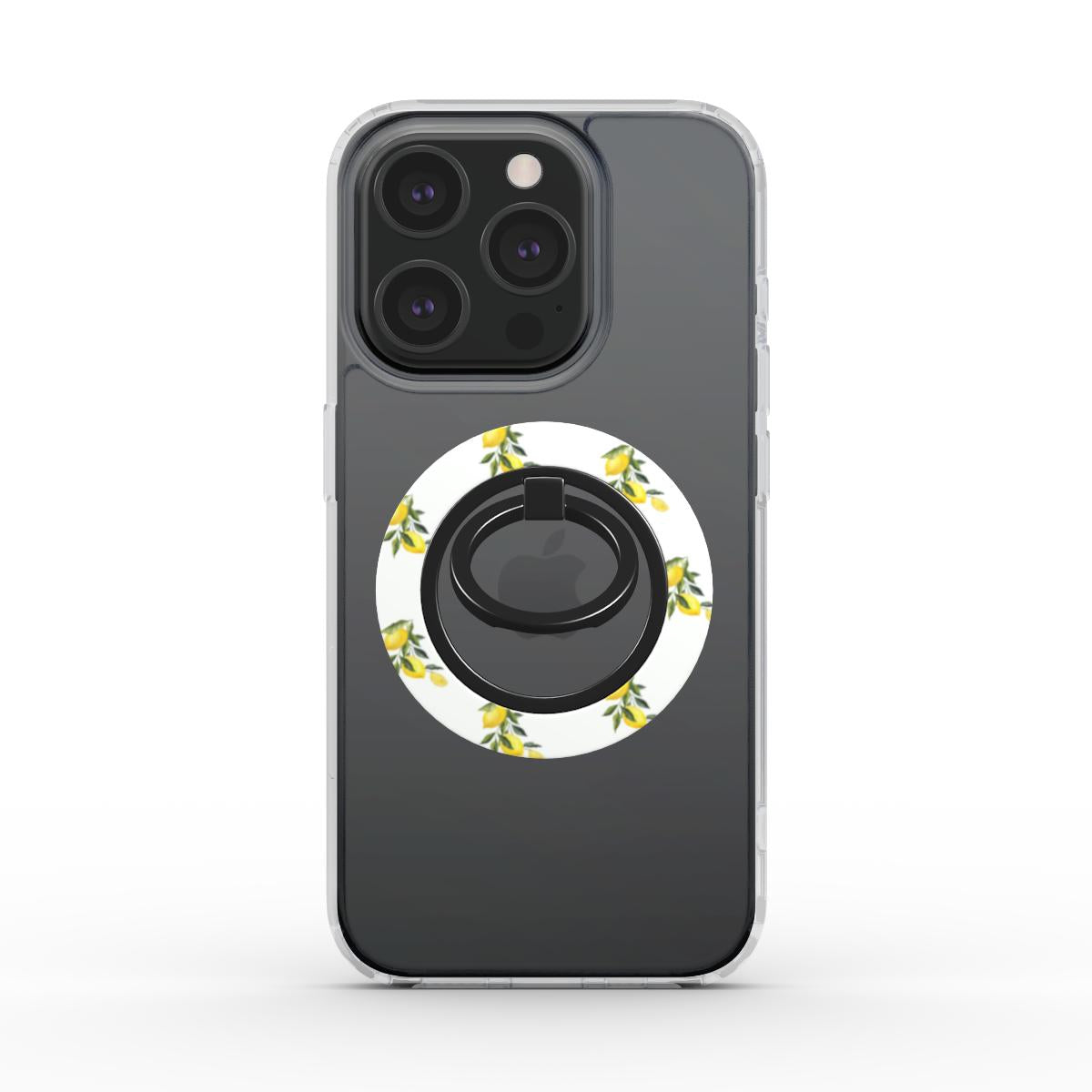 Ring holder on phone