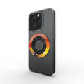 Ring holder on phone, angled