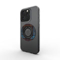 Ring holder on phone, angled