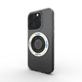 Ring holder on phone, angled