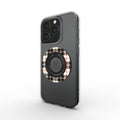 Ring holder on phone, angled