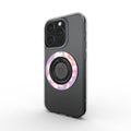 Ring holder on phone, angled
