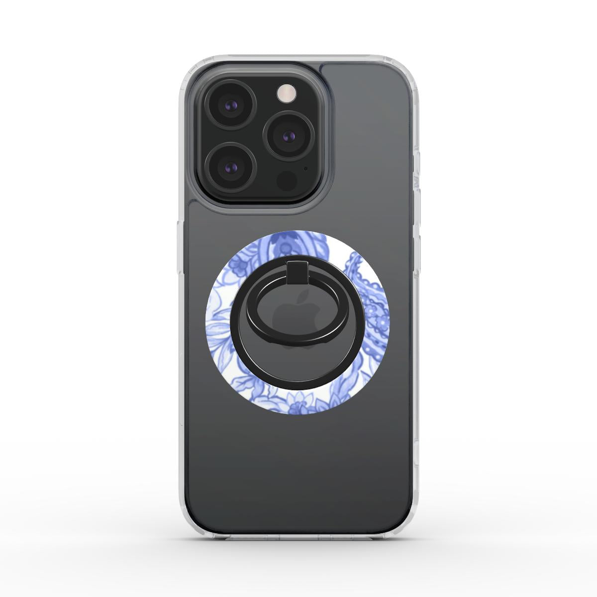 Ring holder on phone