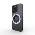 Ring holder on phone, angled