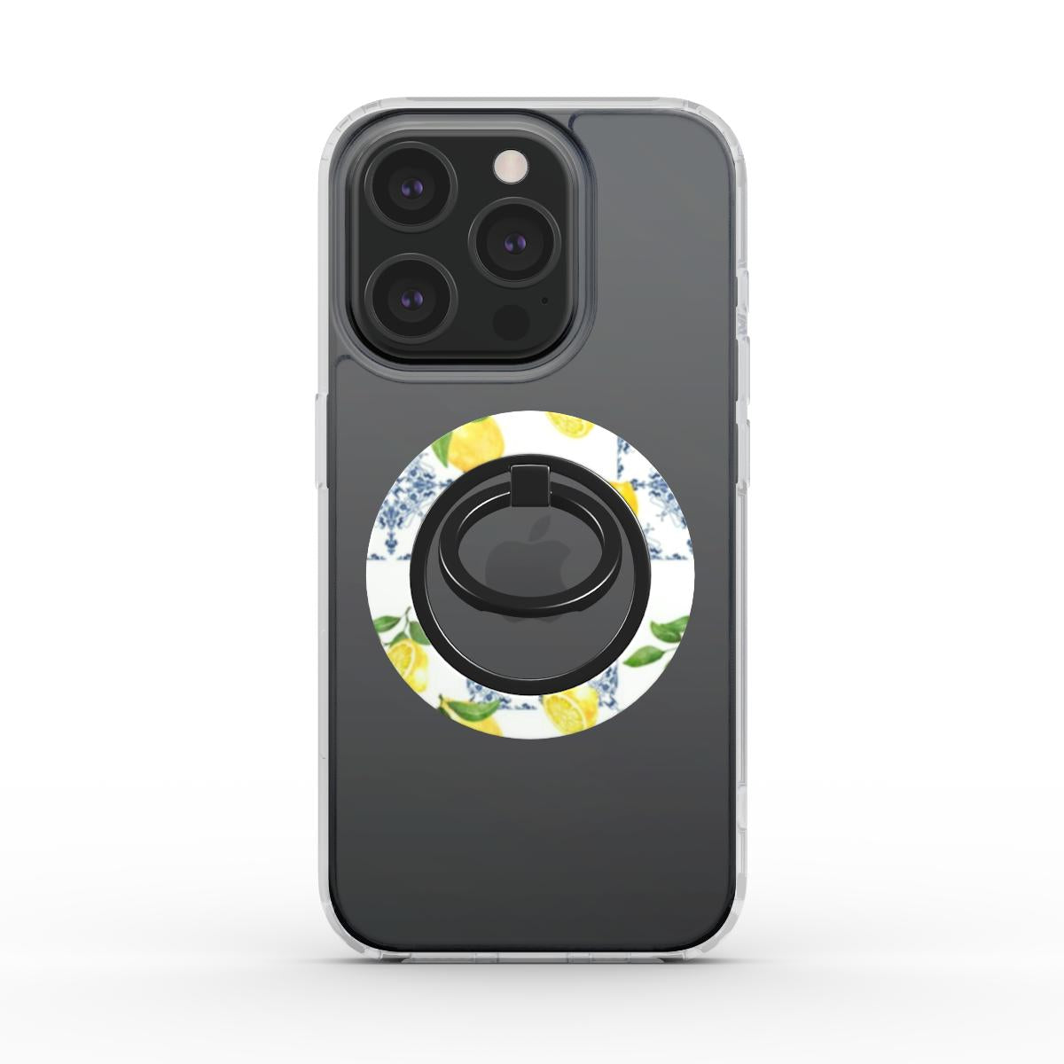 Ring holder on phone