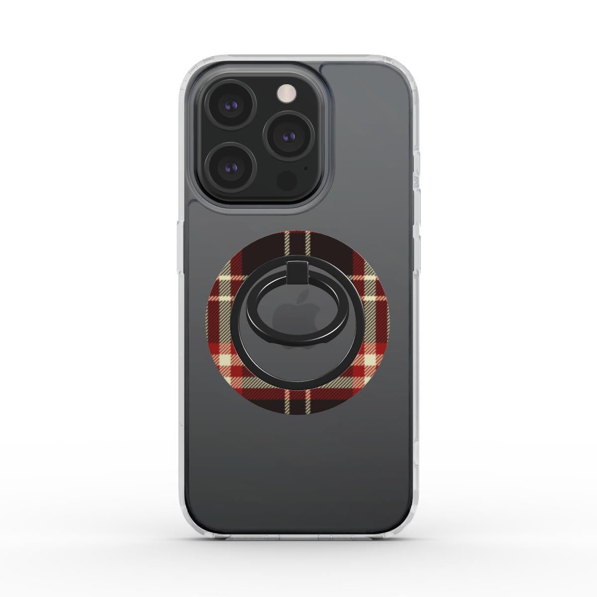 Ring holder on phone