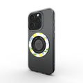 Ring holder on phone, angled