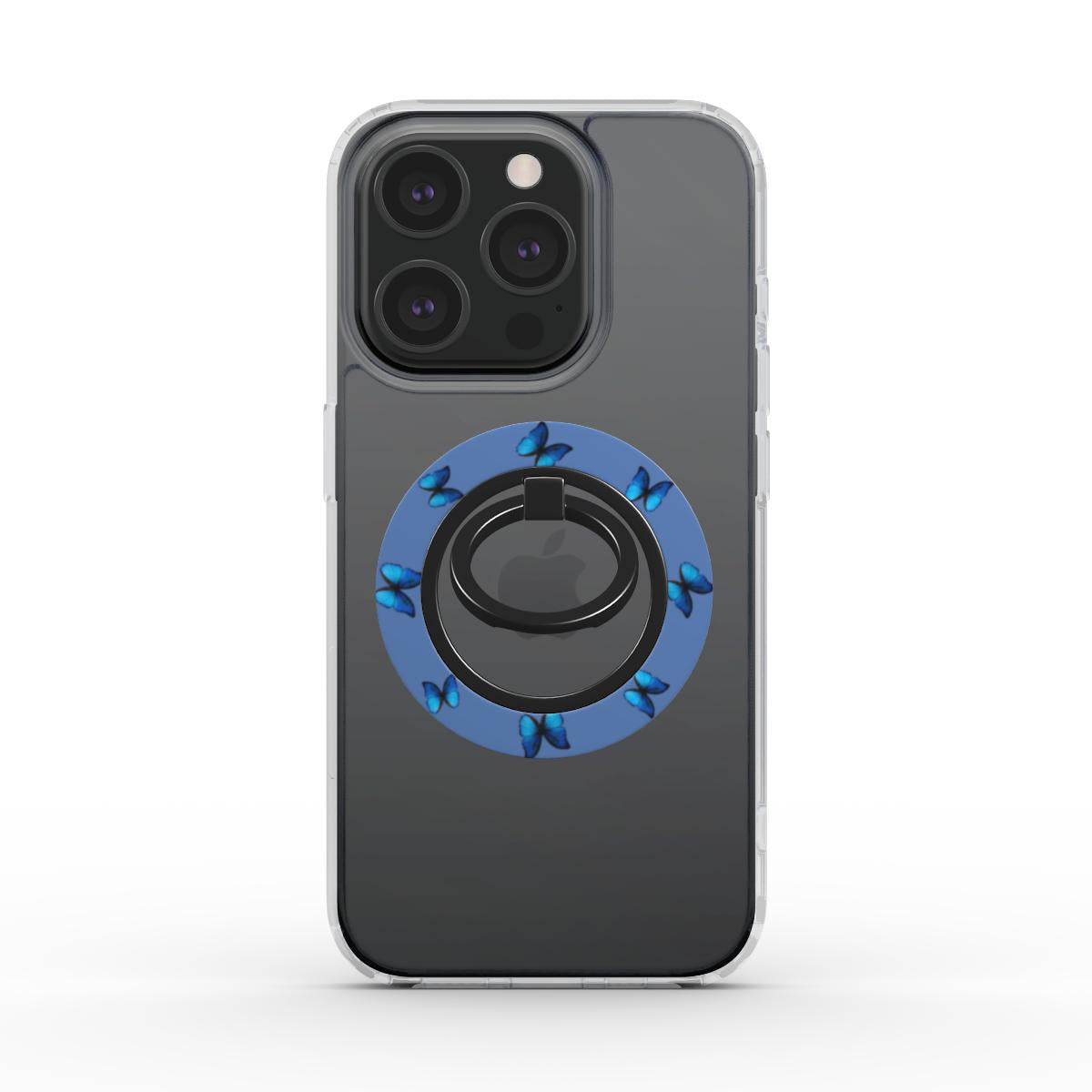 Ring holder on phone