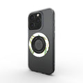 Ring holder on phone, angled