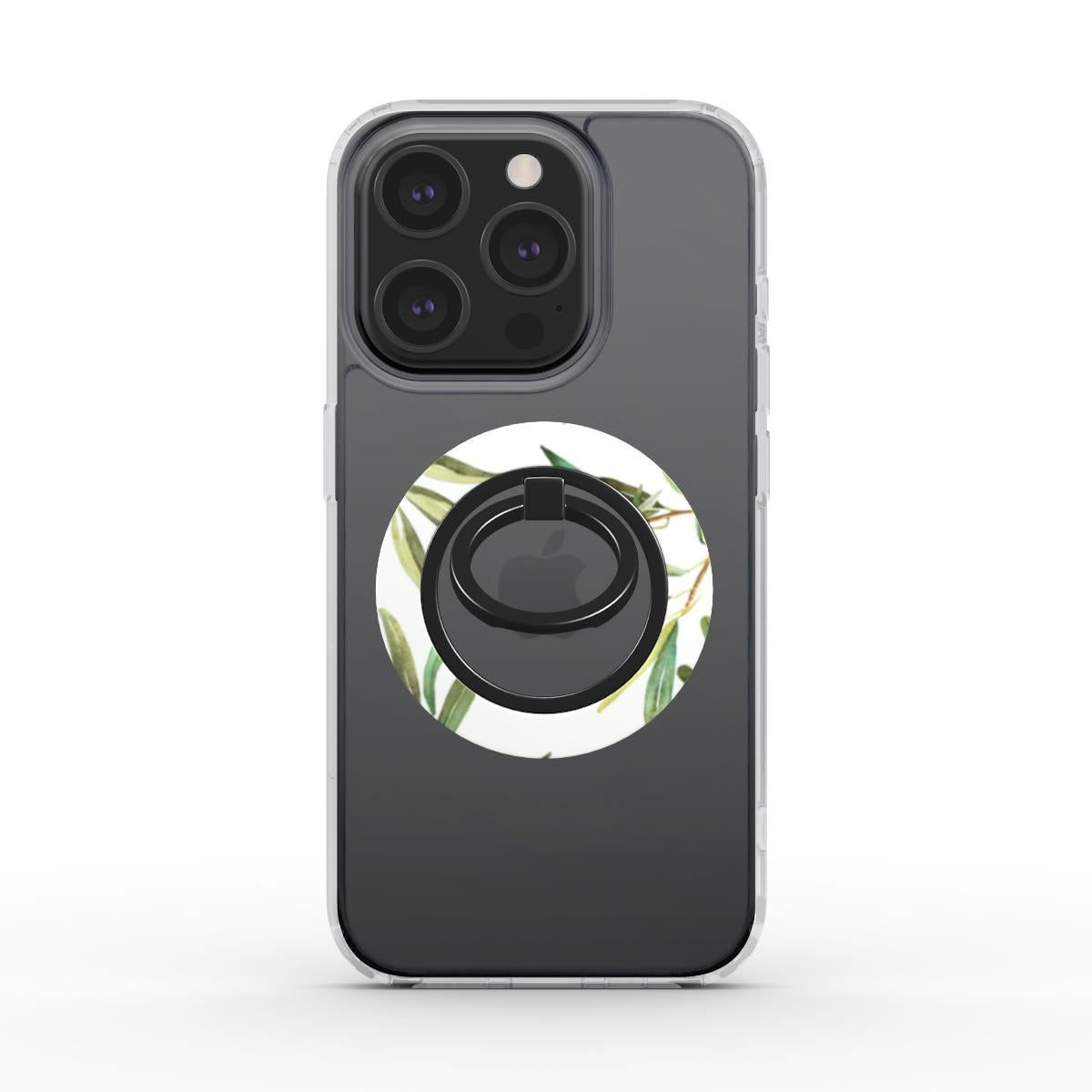 Ring holder on phone