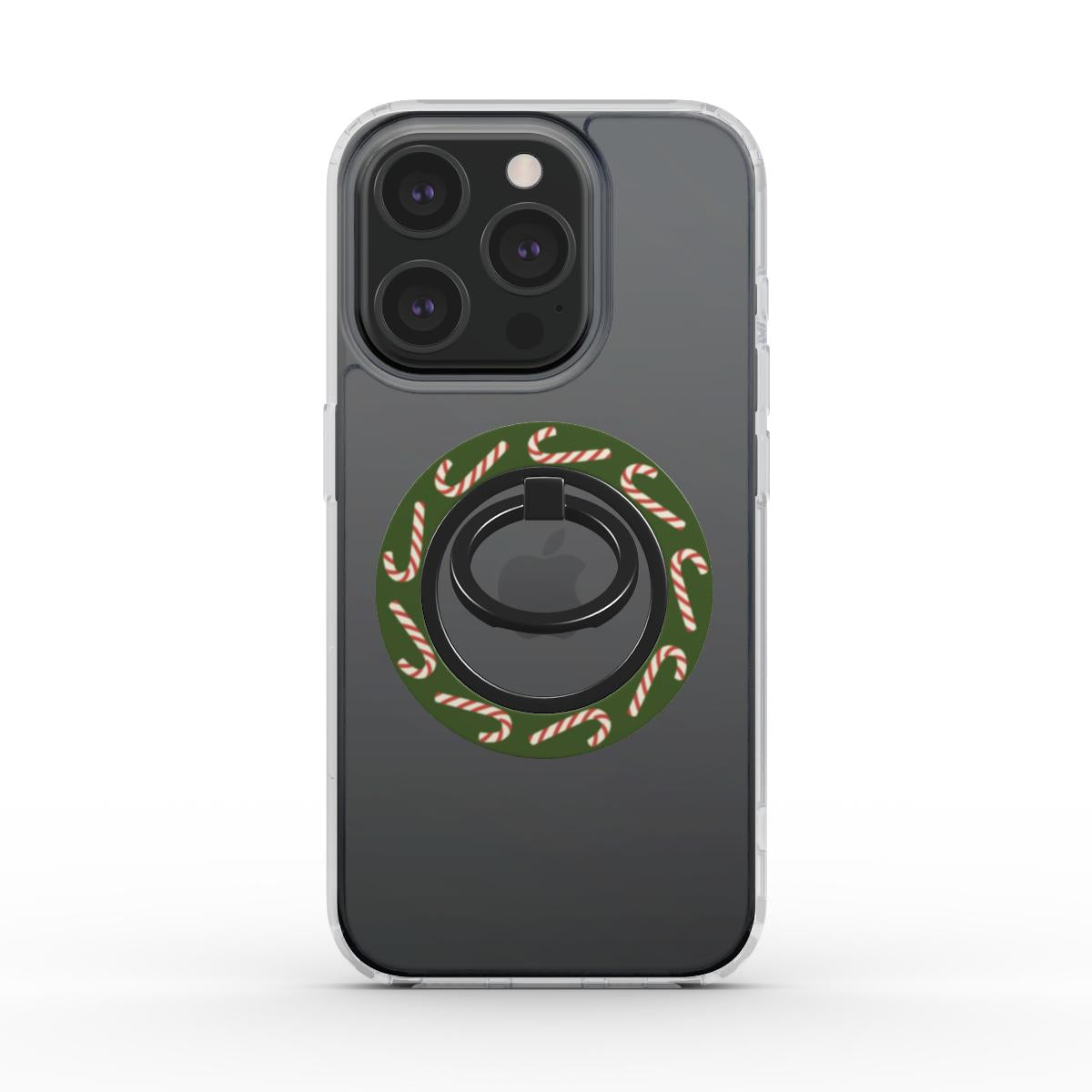 Ring holder on phone