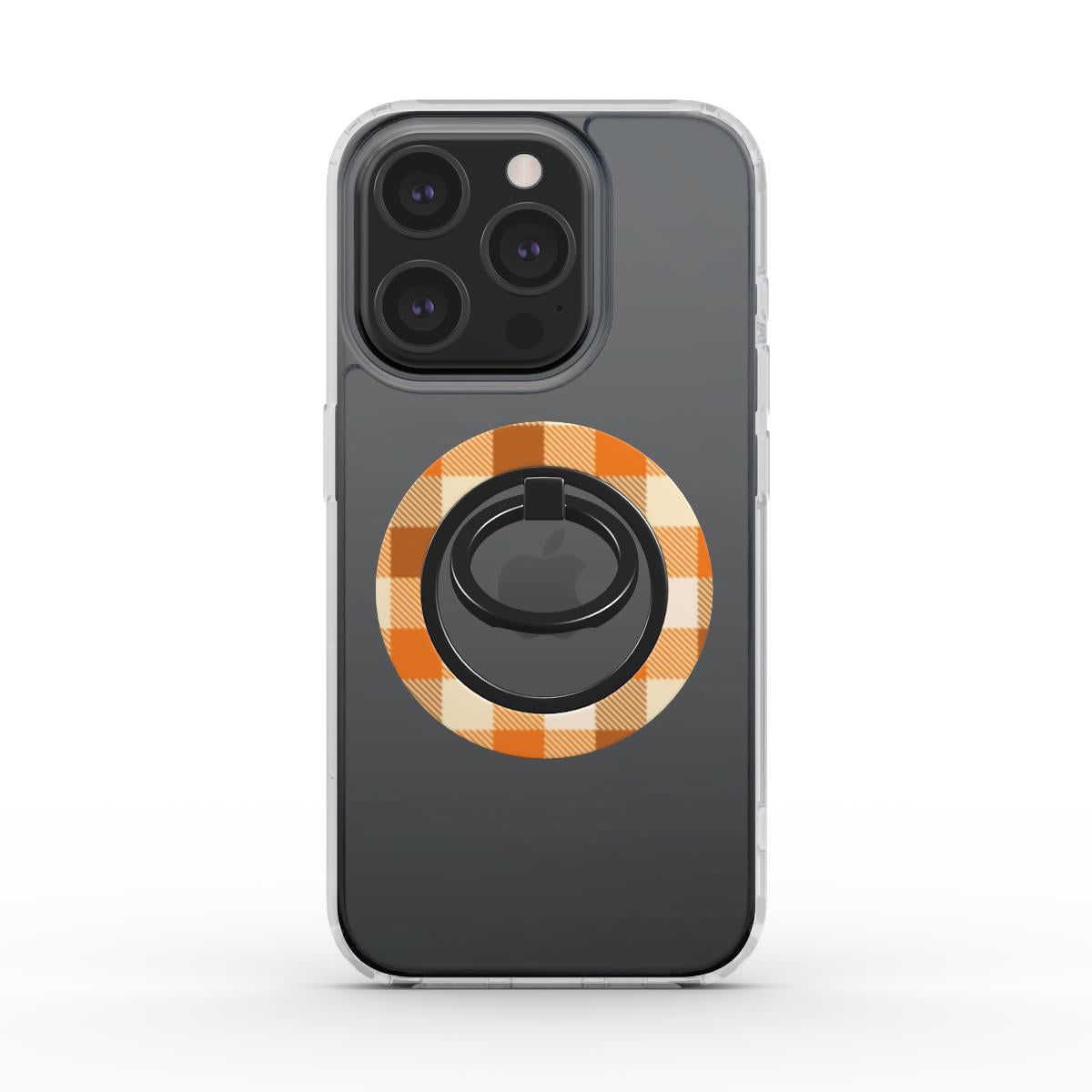 Ring holder on phone