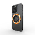 Ring holder on phone, angled