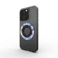Ring holder on phone, angled