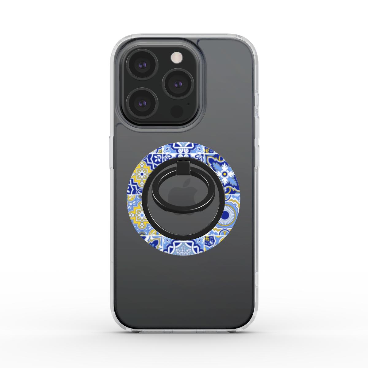 Ring holder on phone