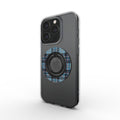 Ring holder on phone, angled