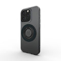Ring holder on phone, angled