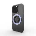 Ring holder on phone, angled