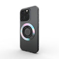 Ring holder on phone, angled