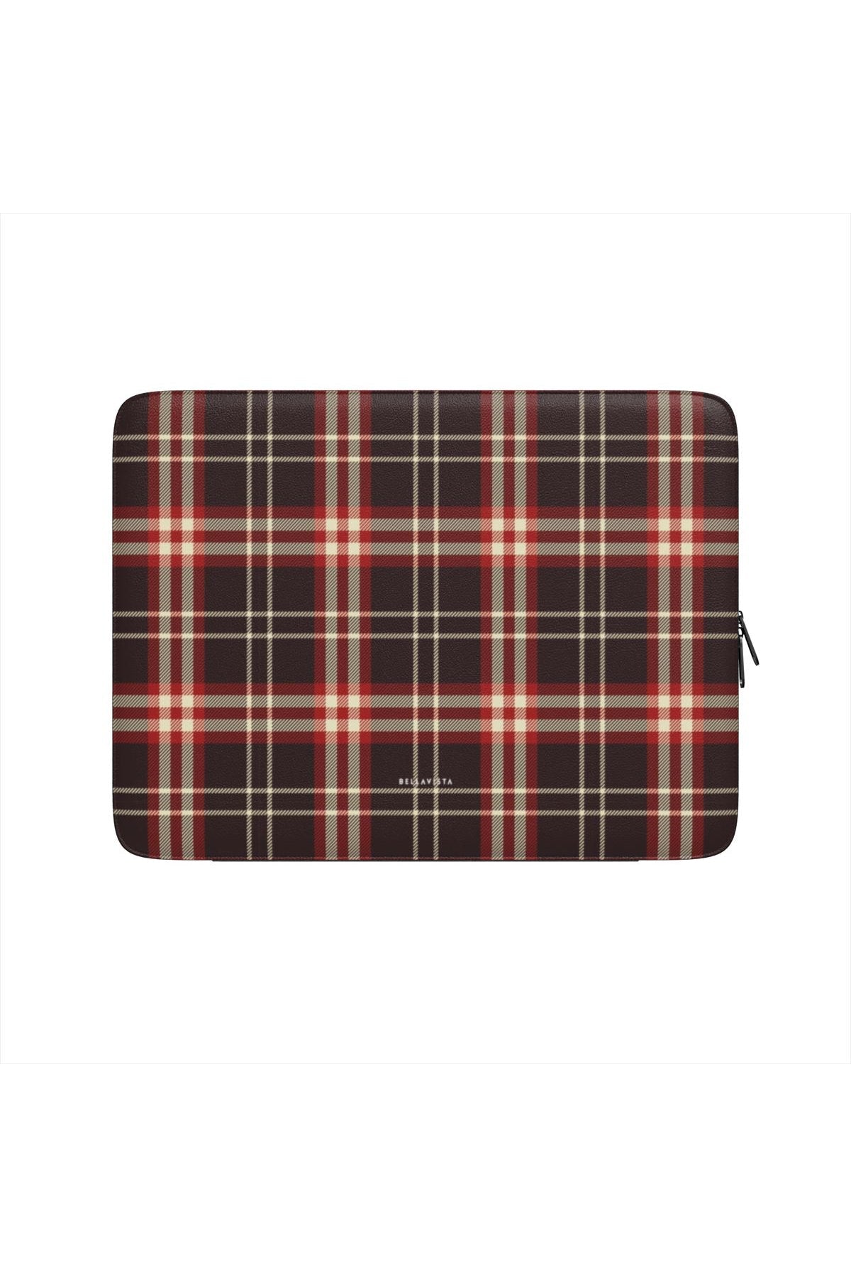 Christmas Eve laptop sleeve, front