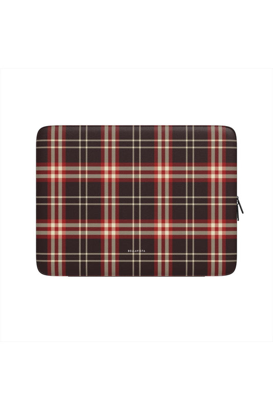 Christmas Eve laptop sleeve, front