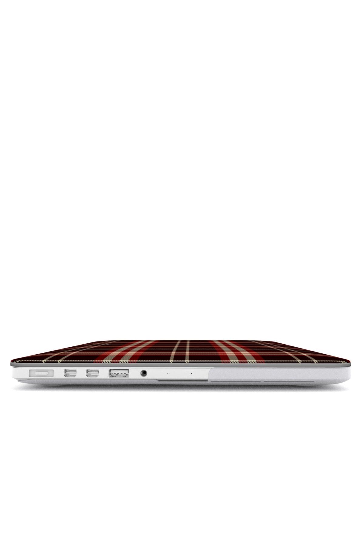Christmas Eve MacBook case, closed